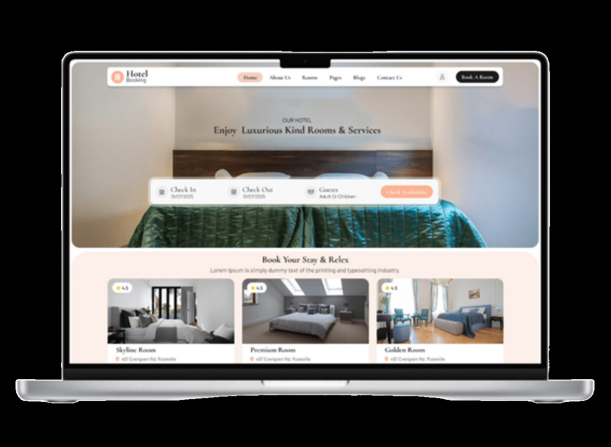 Una marco de computadora mostrando uno de los sitios web